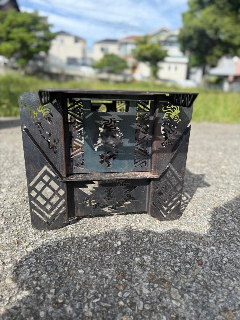 crazycamp 焚き火台　ココペリ　UTAGE 【目立ちます】