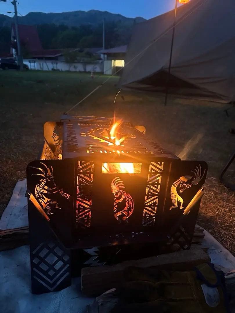 crazycamp 焚き火台　ココペリ　UTAGE 【目立ちます】