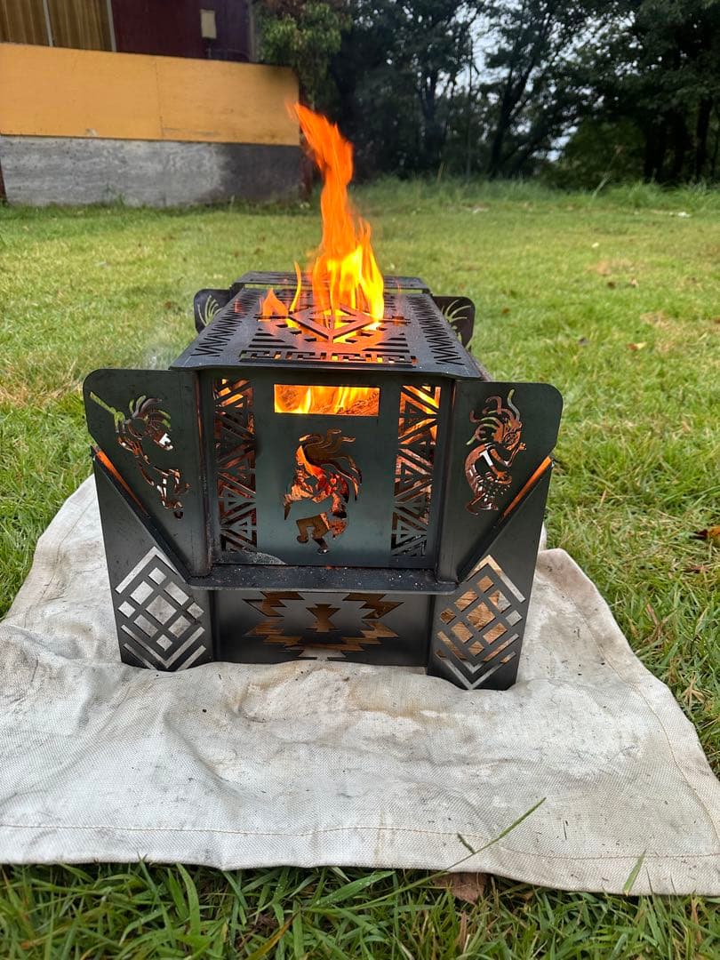 crazycamp 焚き火台　ココペリ　UTAGE 【目立ちます】