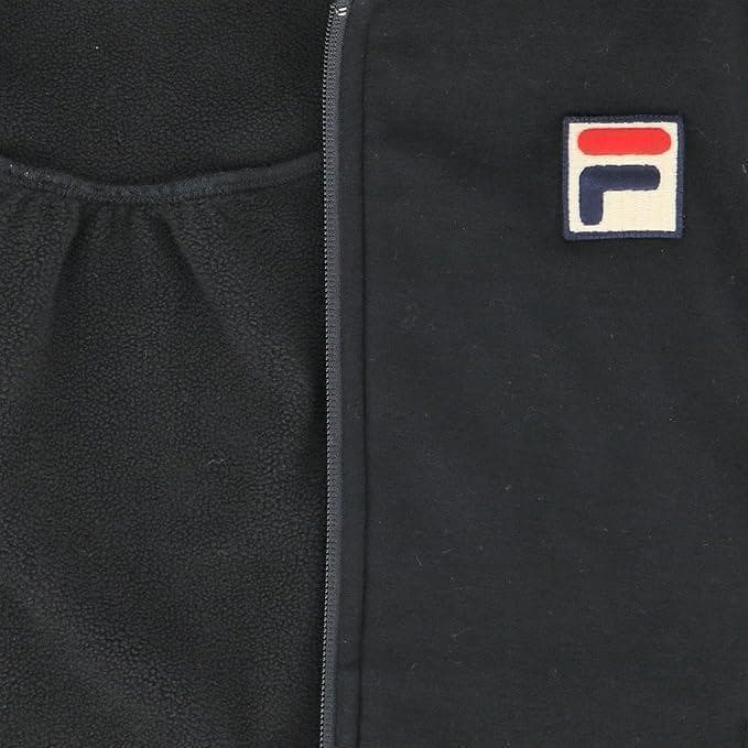 フィラ　FILA　テニスウェア　レディース　L　フルジップパーカー　ブラック