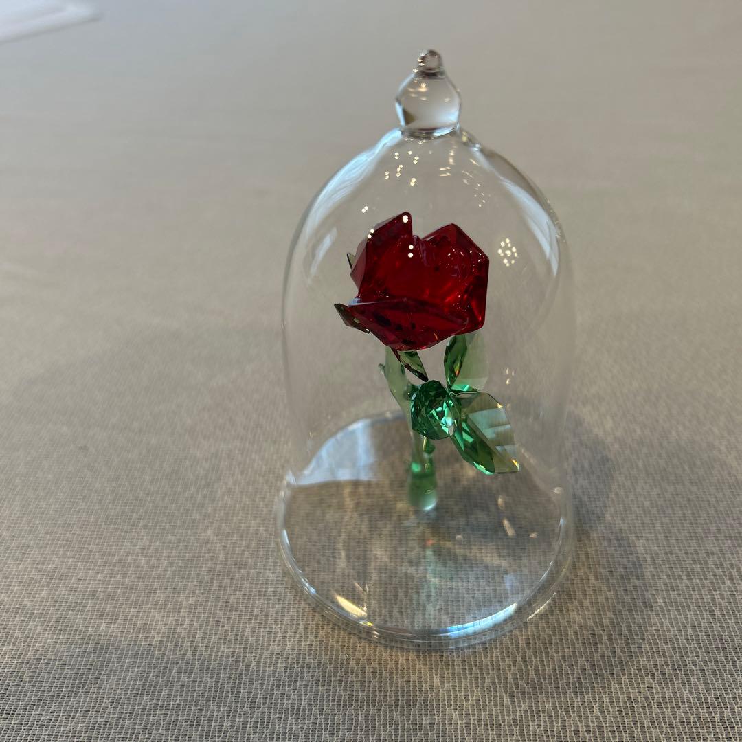 acco スワロスキー　美女と野獣　魔法の薔薇