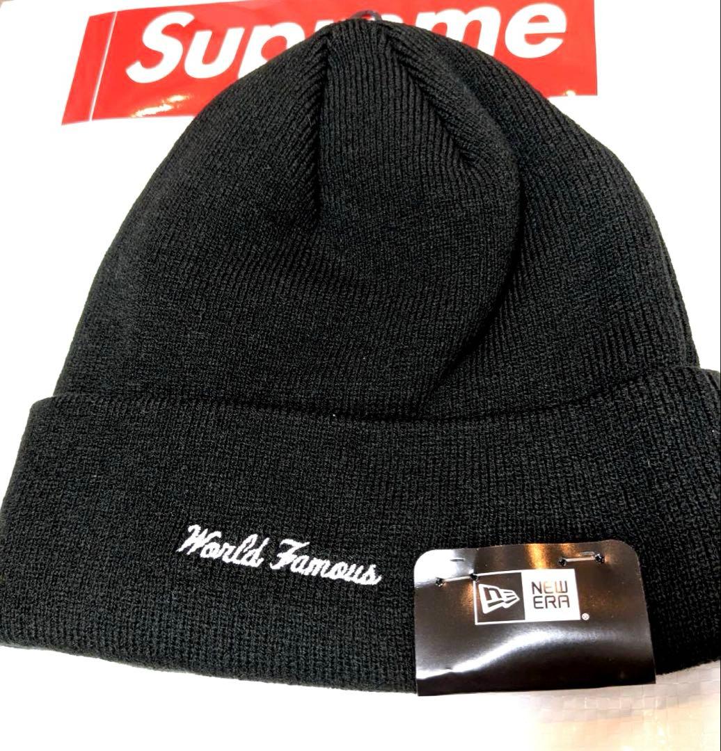 シュプリームSupreme New Era Box Logo Beanie 黒