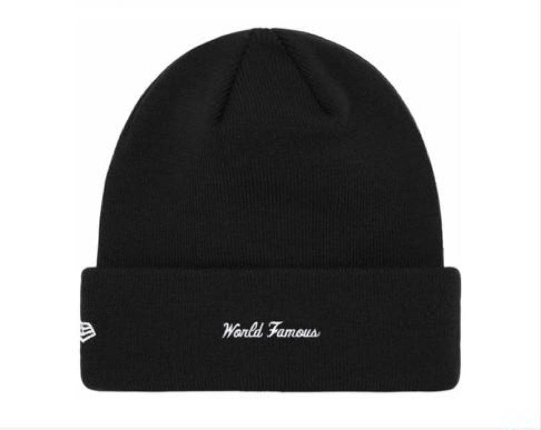 シュプリームSupreme New Era Box Logo Beanie 黒
