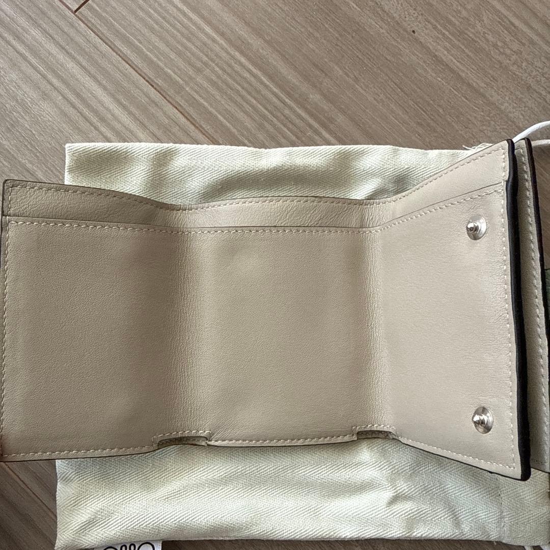 LOEWE trifold wallet rosemary美品