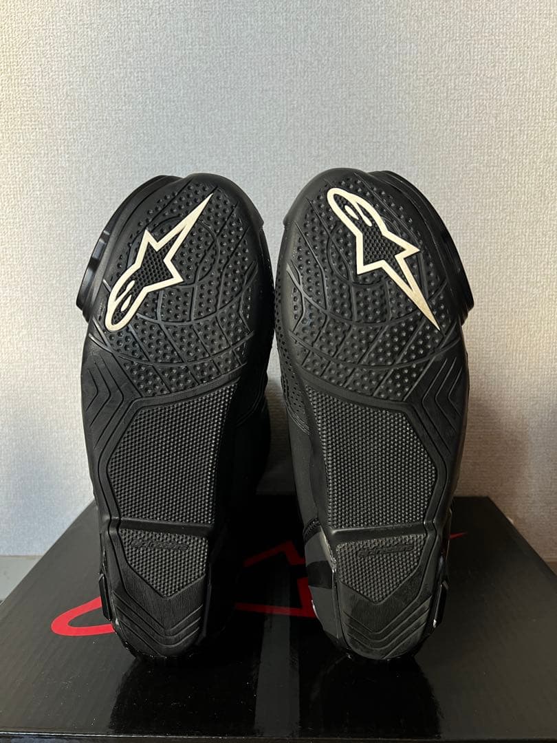 新品タグ付き　Alpinestars Supertech R ブラックブーツ