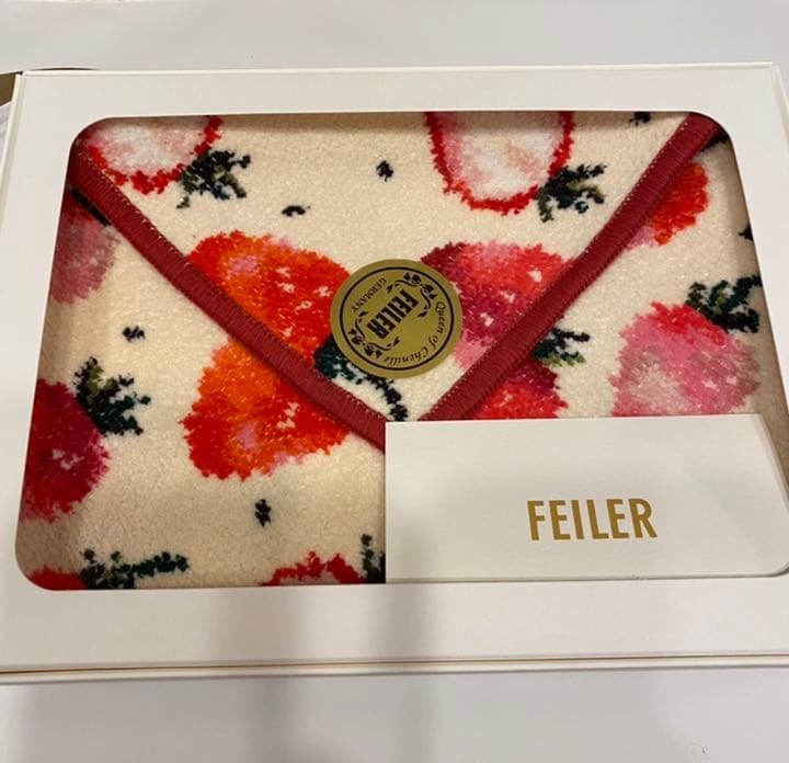 フェイラー いちご 完売品