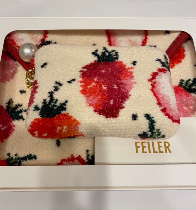 フェイラー いちご 完売品