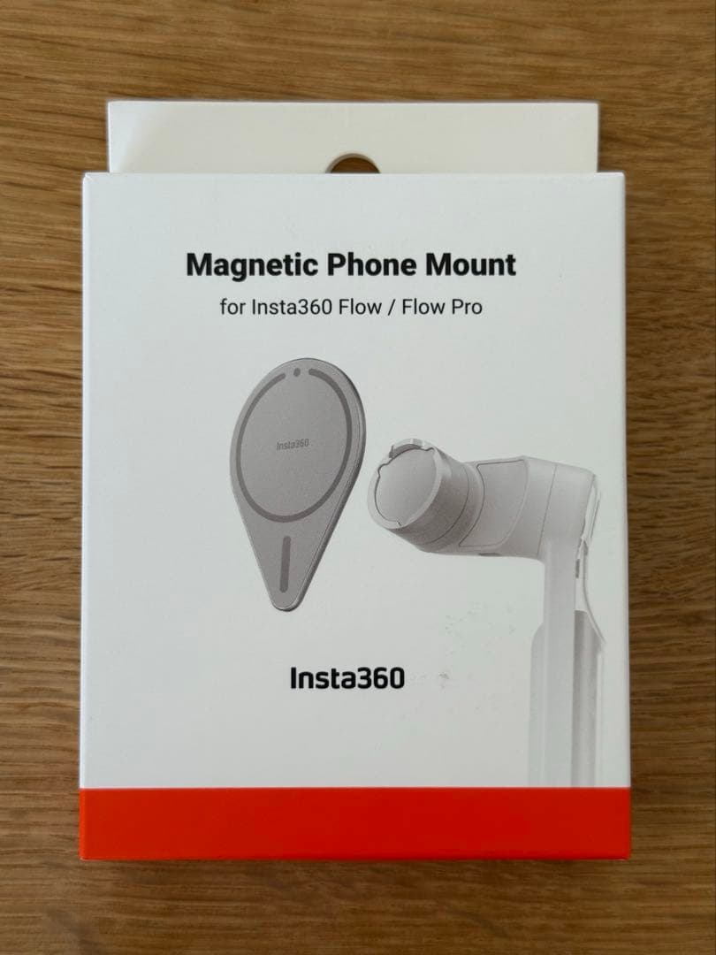 【動作確認のみ】Insta360 Flow Pro+公式Magsafeアダプター