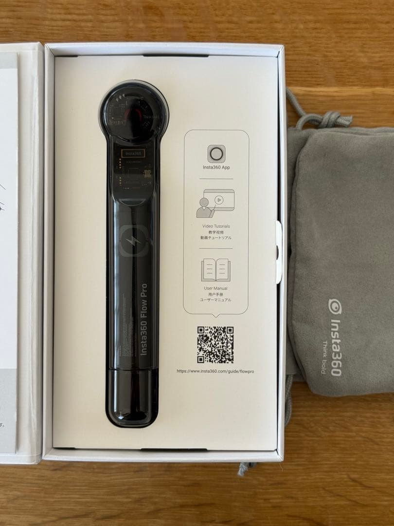 【動作確認のみ】Insta360 Flow Pro+公式Magsafeアダプター