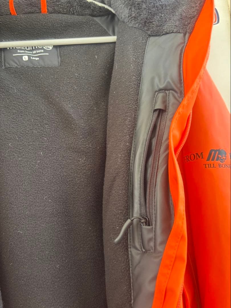 MAZUME フィッシングスーツ(上下セット) オレンジ