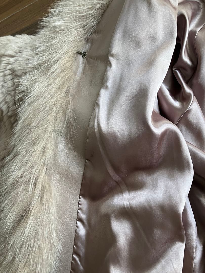 グレースコンチネンタル　フード付き レッキス　ファーコート サイズ36