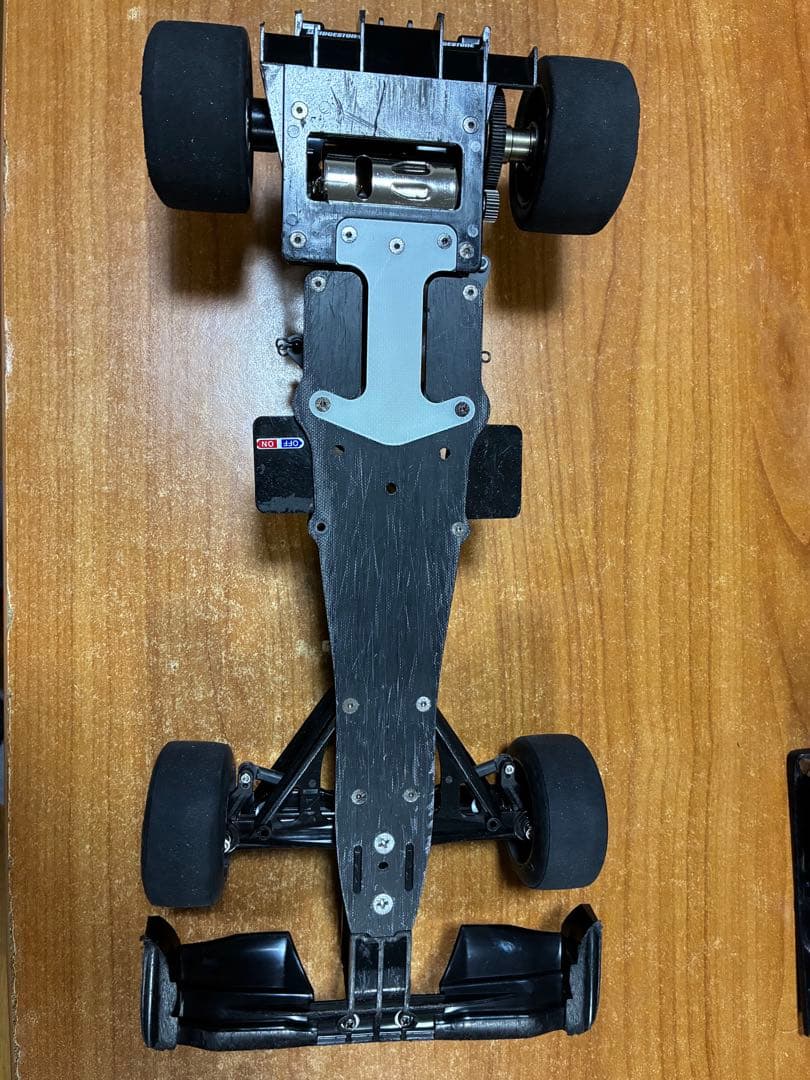 タミヤ F104X1シャシー　マクラーレンボディ