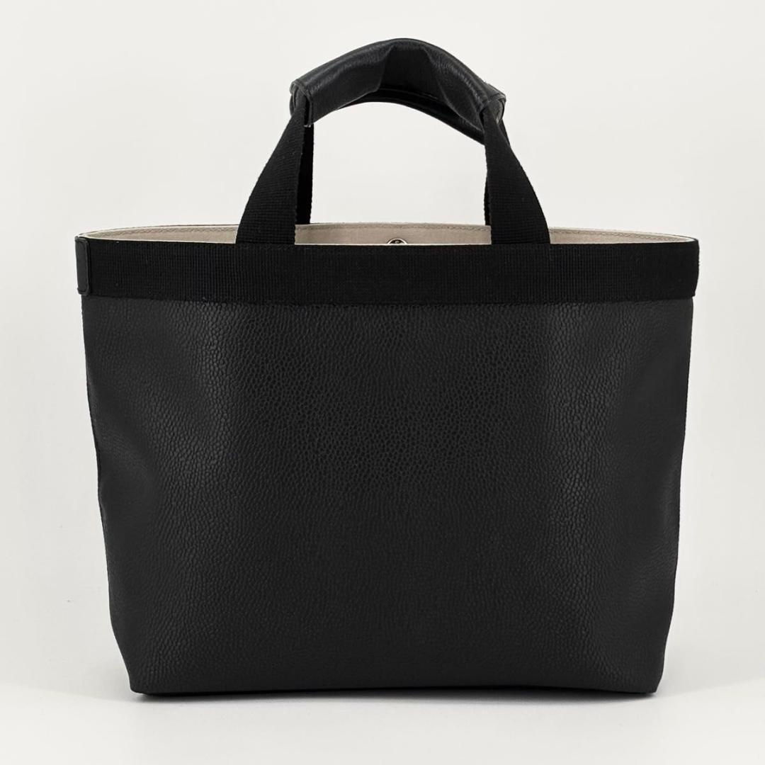 新品に近い エルベシャプリエ 704gp 舟型 M スクエアトート ノワール