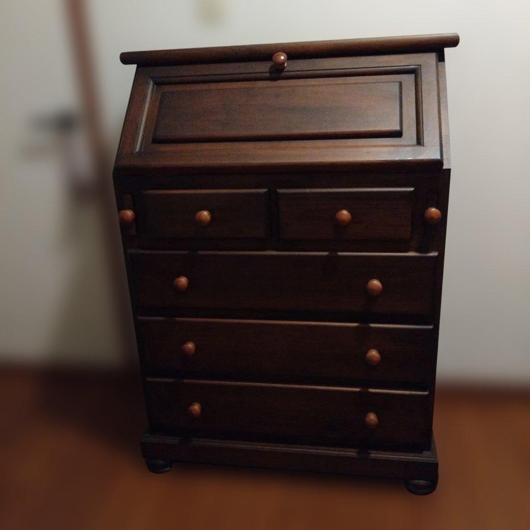 お値下げ！アンティーク☆ライティングビューロー　たぶんイギリス製　椅子は別売り