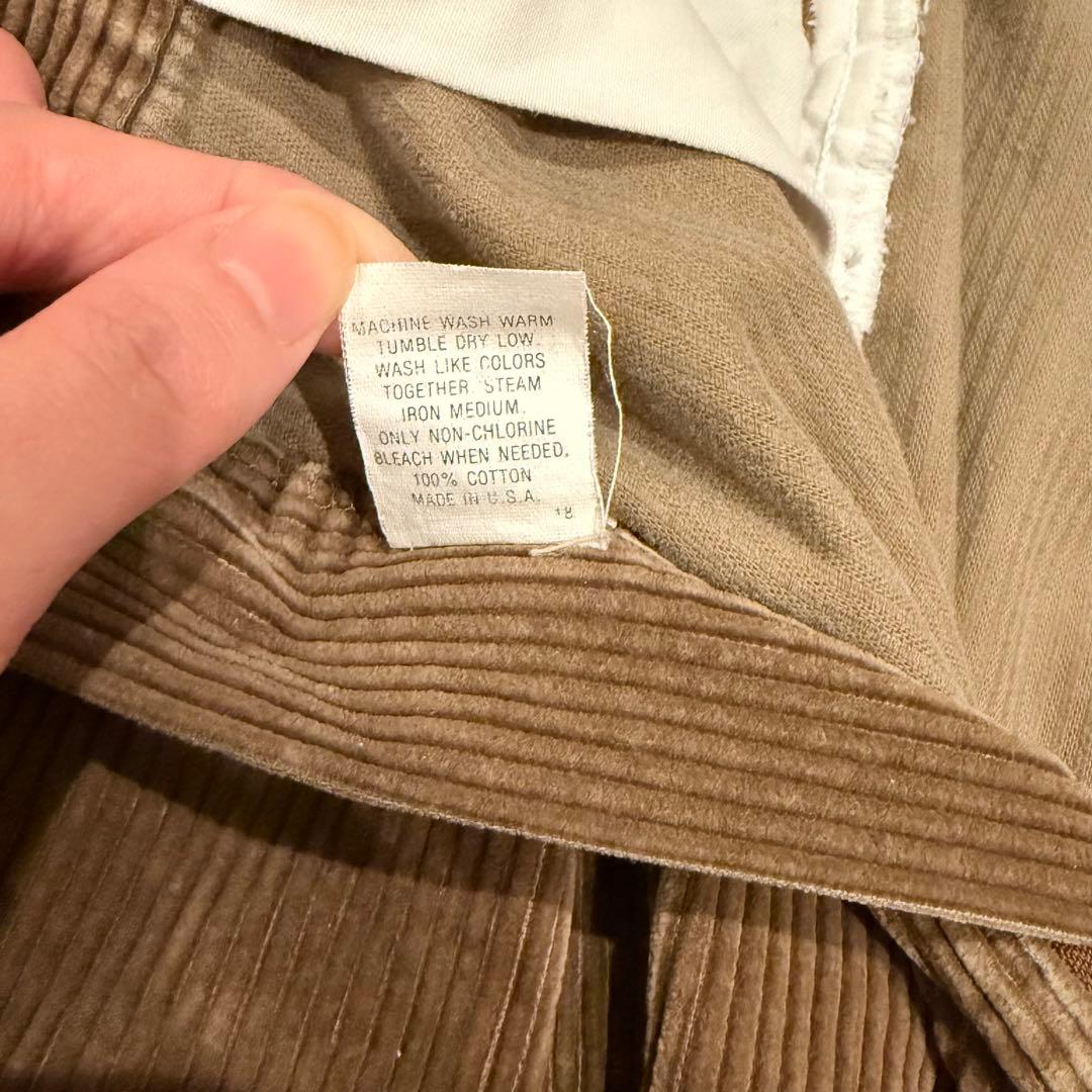 【初期タグ】Ralph Lauren コーデュロイパンツ USA製　W34