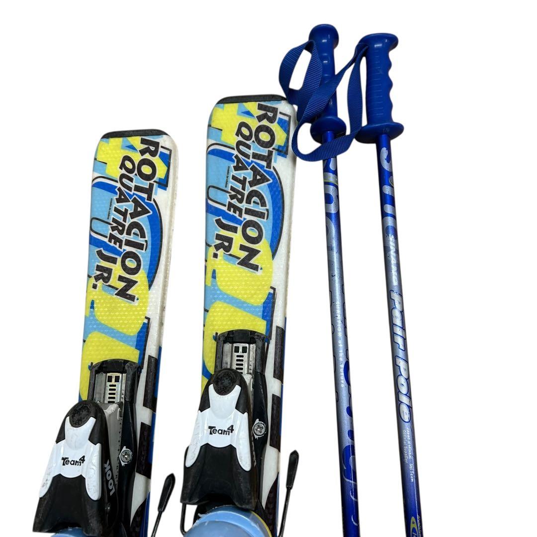 ③SWALLOW スキー板 3点セット ジュニア110cm 21cm