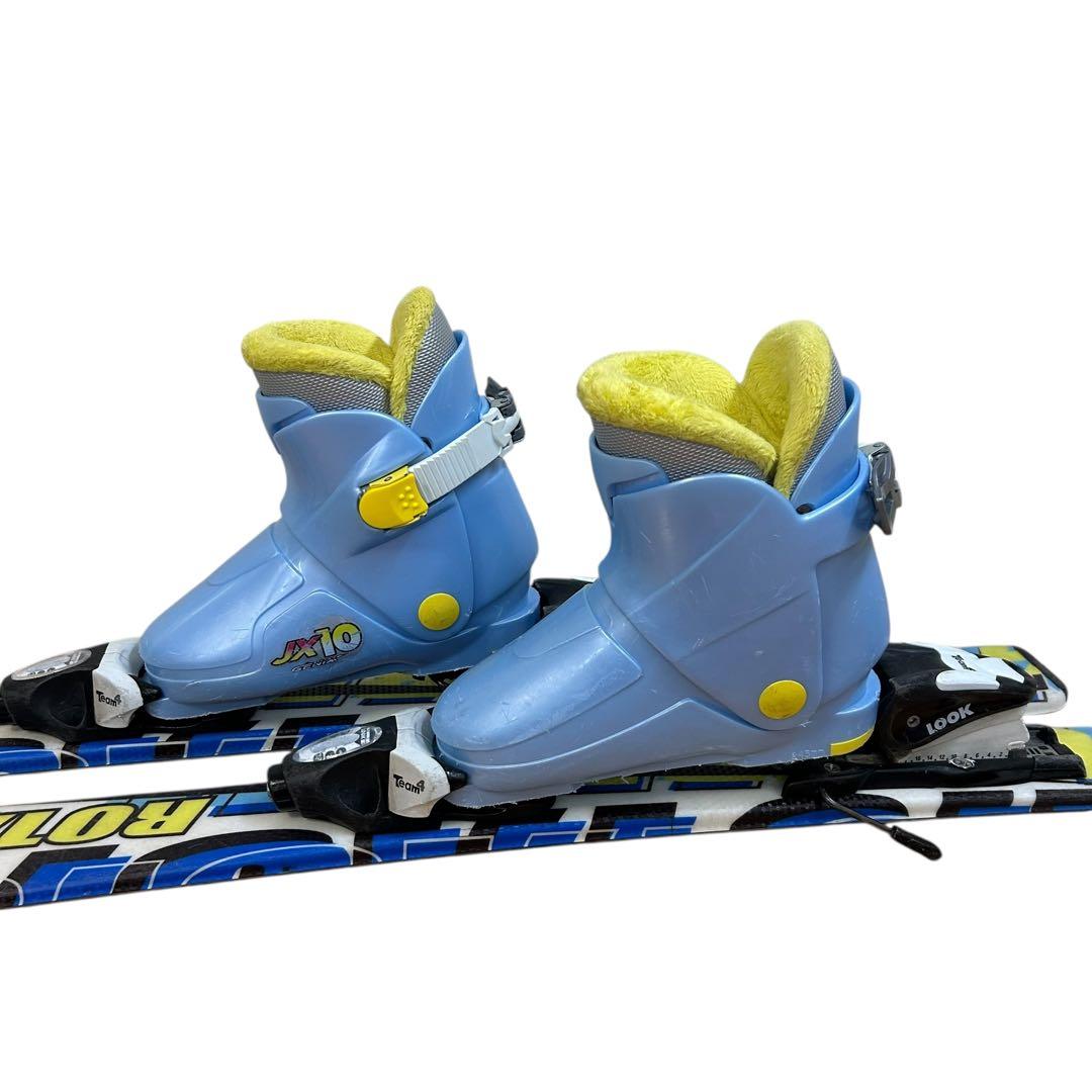 ③SWALLOW スキー板 3点セット ジュニア110cm 21cm