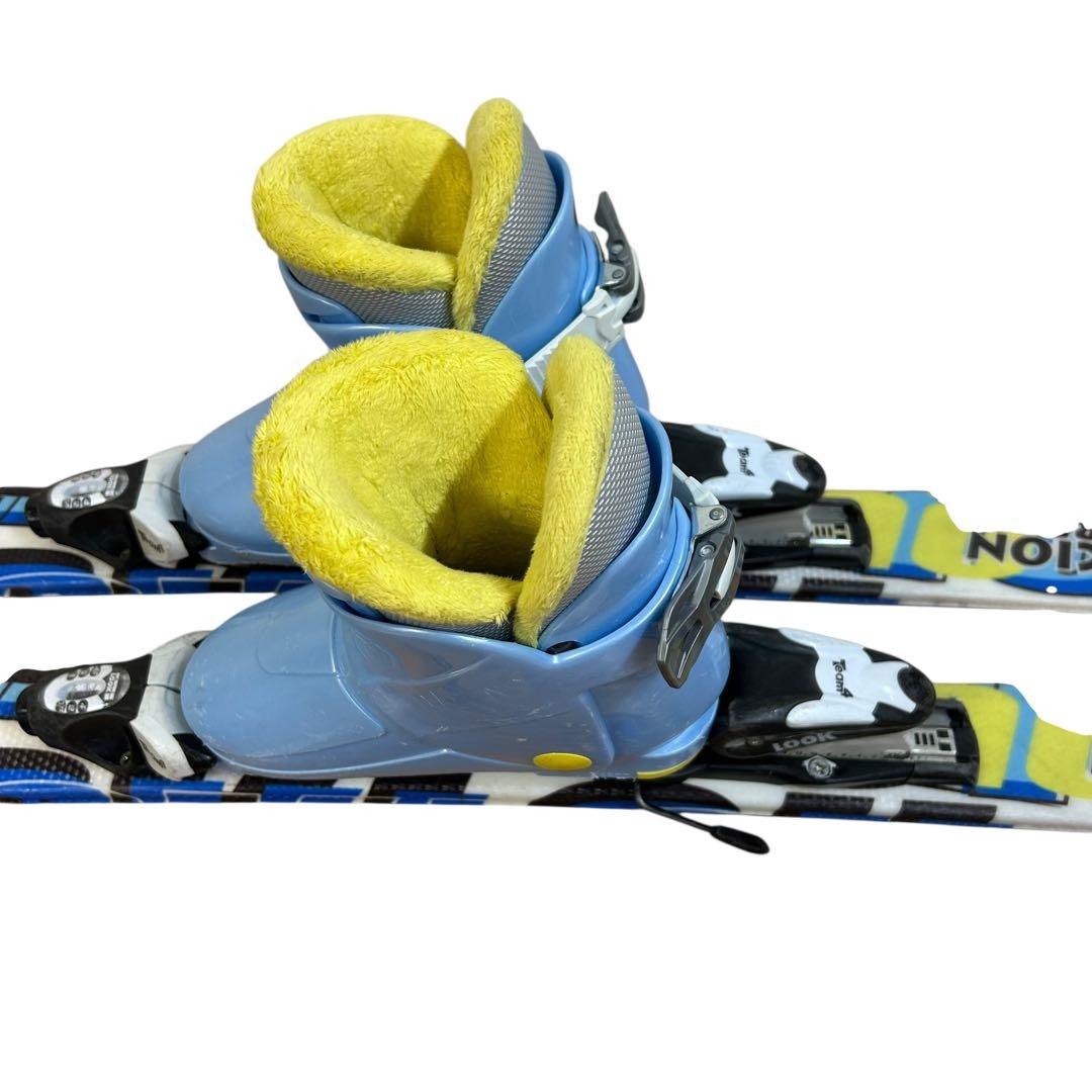 ③SWALLOW スキー板 3点セット ジュニア110cm 21cm