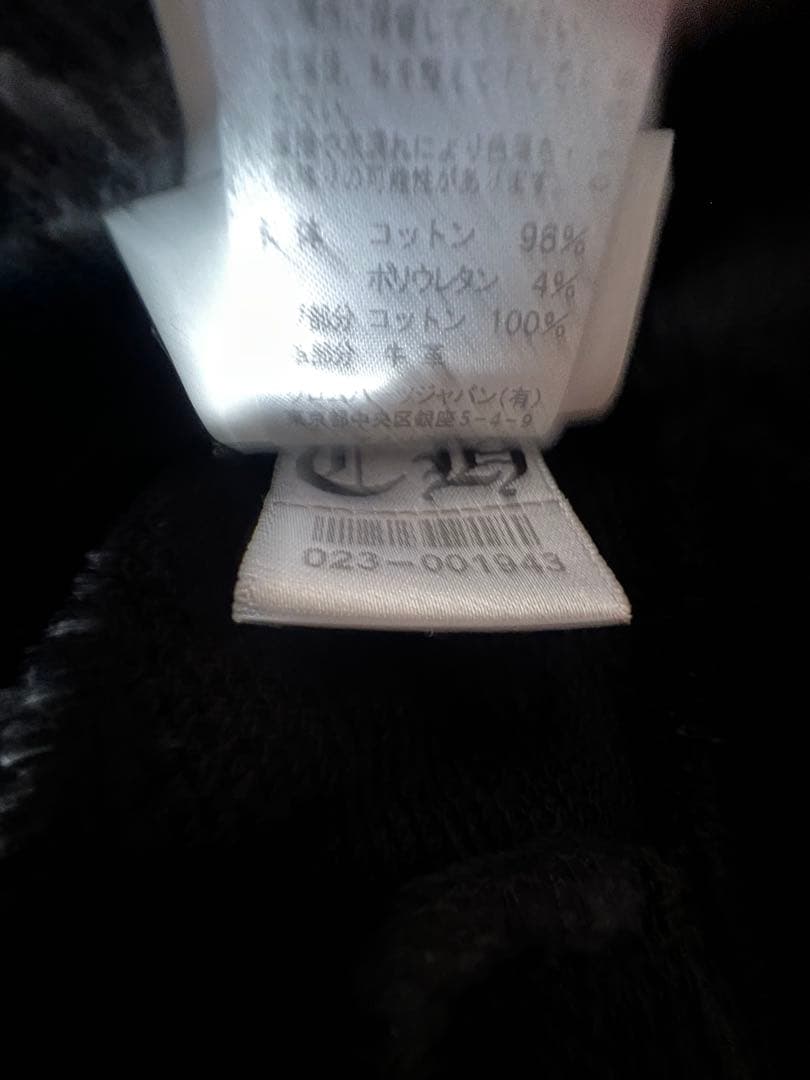 CHROME HEARTS クロムハーツ　 レザーパッチ　ハーフパンツ　L