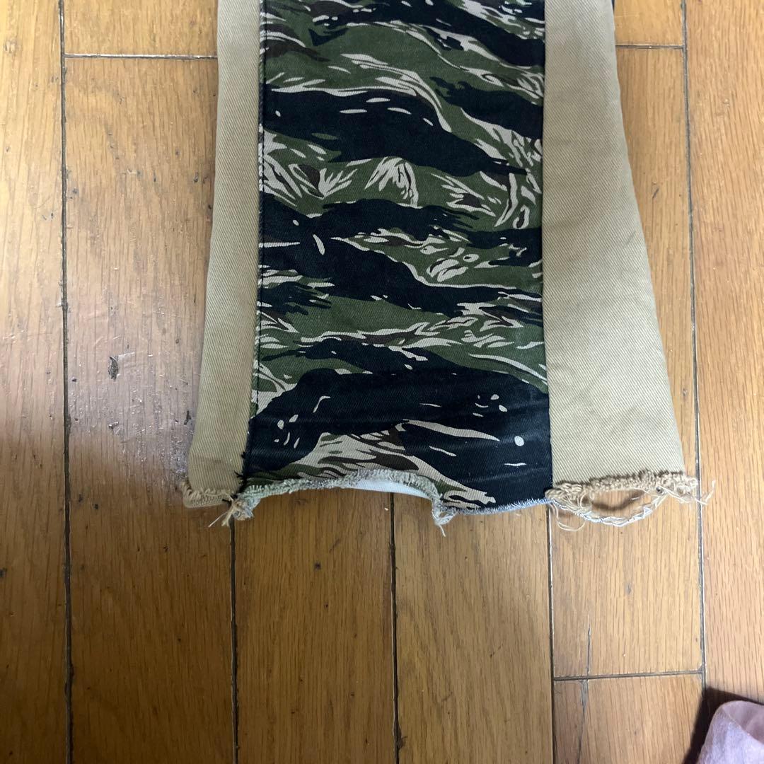 (eyden着用)VALABASAS 迷彩柄 スリムフィットパンツ 32