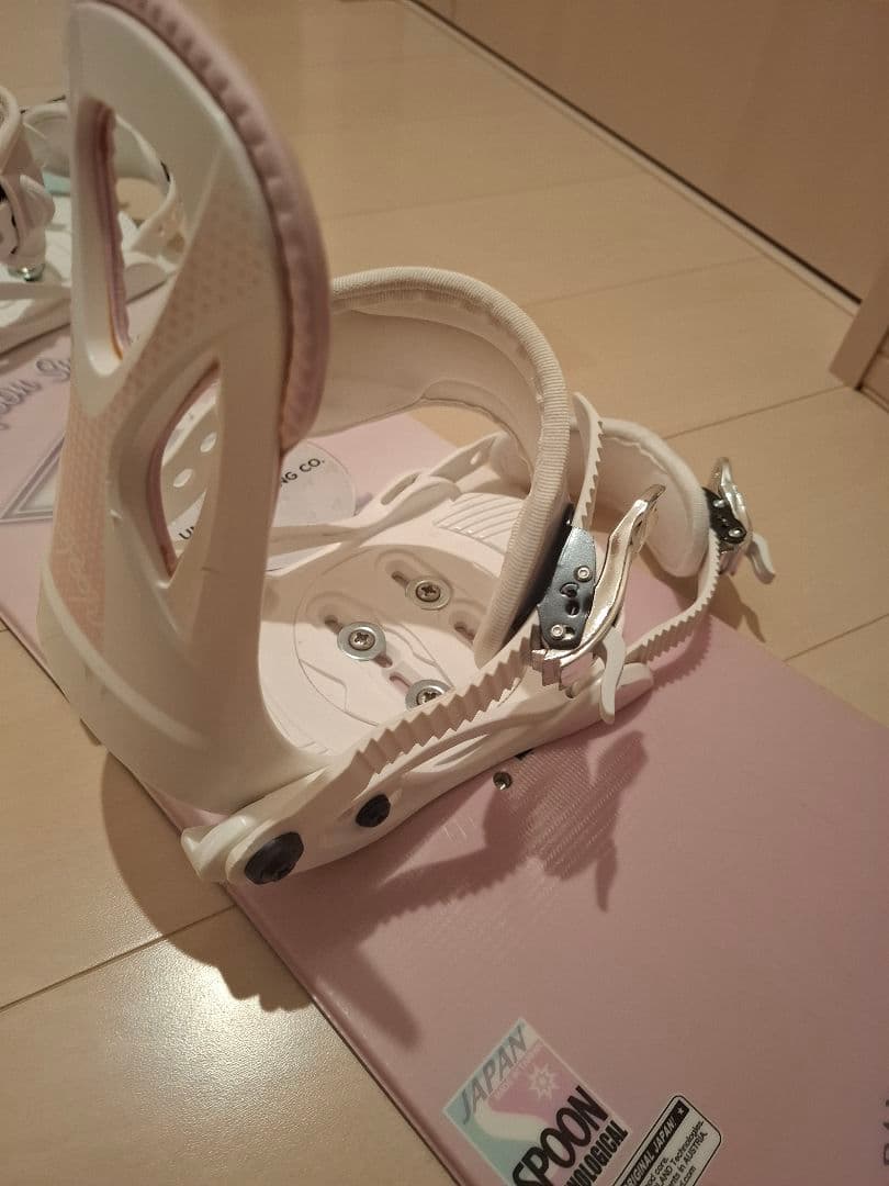 SPOON スノーボード ピンク/水色