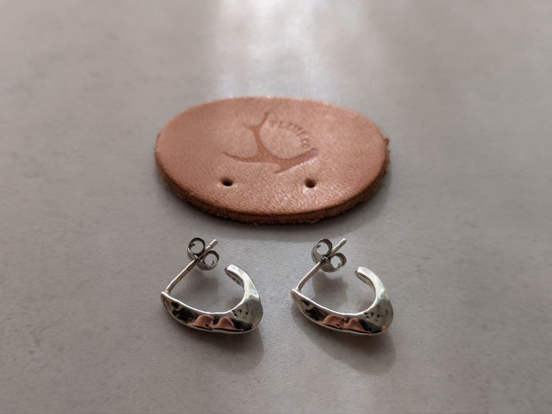 プリュイ PLUIE ラバピアス 925