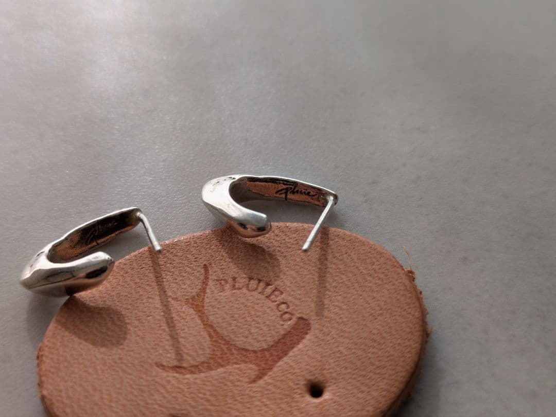 プリュイ PLUIE ラバピアス 925