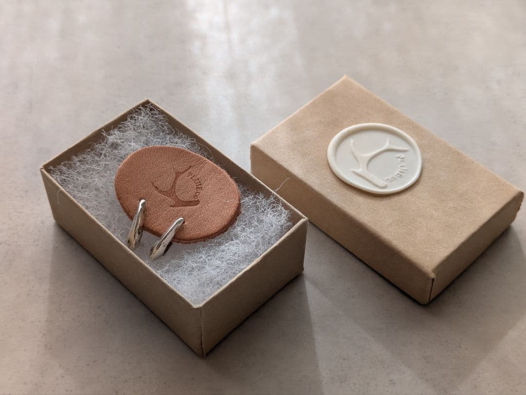 プリュイ PLUIE ラバピアス 925