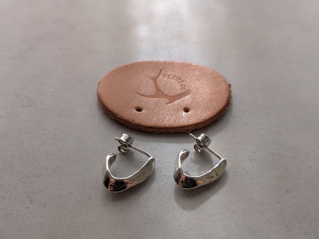 プリュイ PLUIE ラバピアス 925