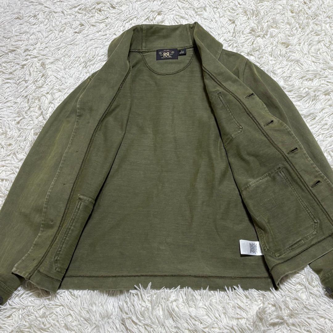 RRL ショールカラー ミリタリー ジャケット サイズ S ホーキンスジャケット