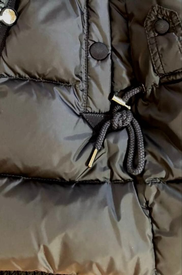 【MONCLER】モンクレール ブラックダウンベスト　レディース