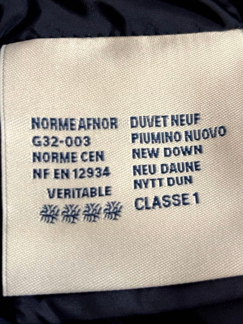 【MONCLER】モンクレール ブラックダウンベスト　レディース