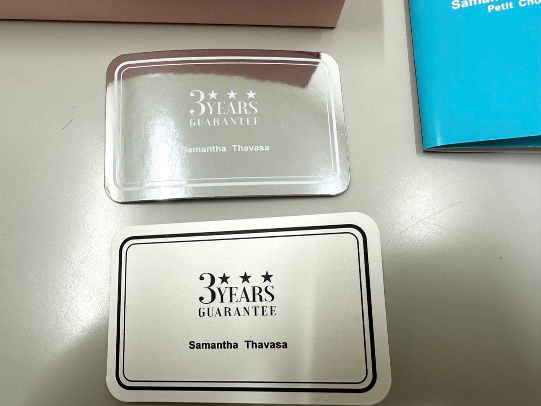 サマンサタバサプチチョイス　クリアハートビジューキーケース＋チャーム　新品未使用