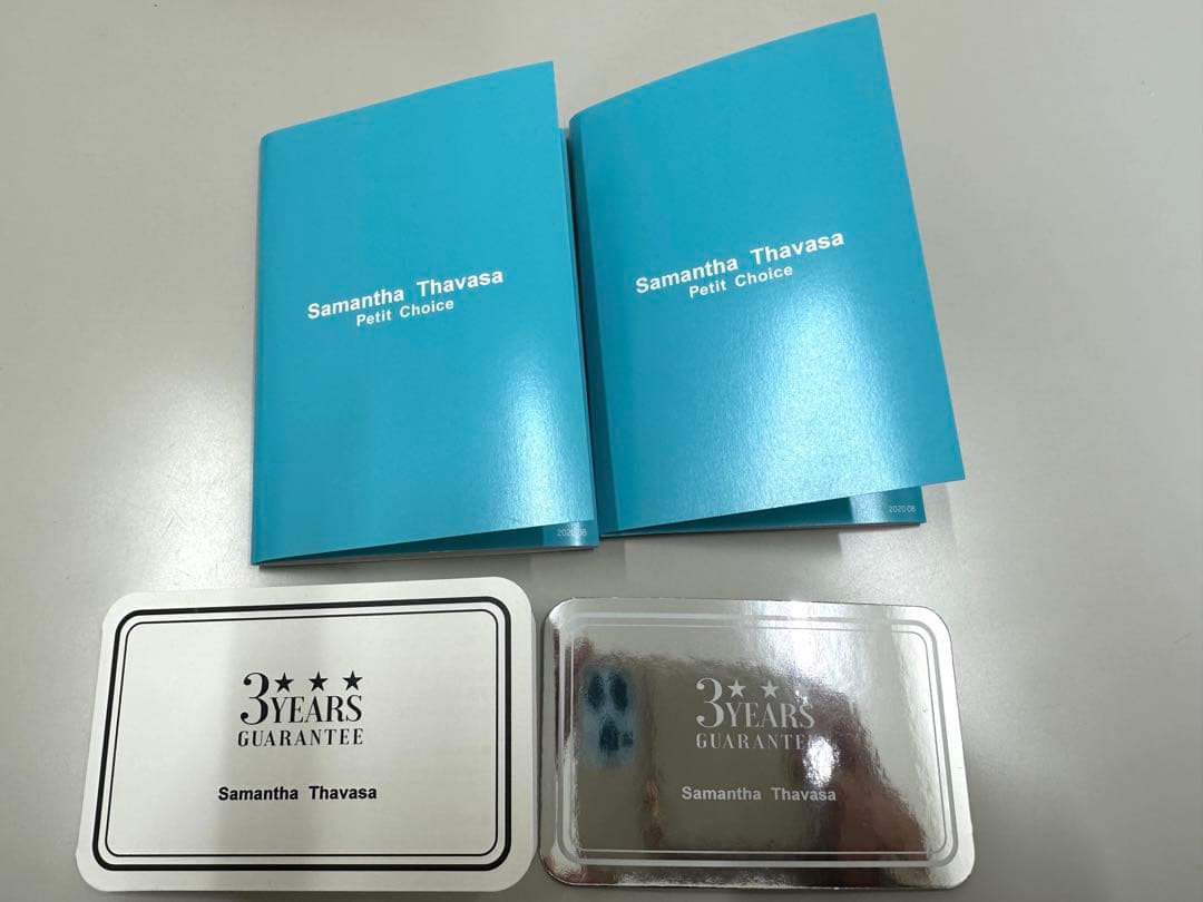 サマンサタバサプチチョイス　クリアハートビジューキーケース＋チャーム　新品未使用