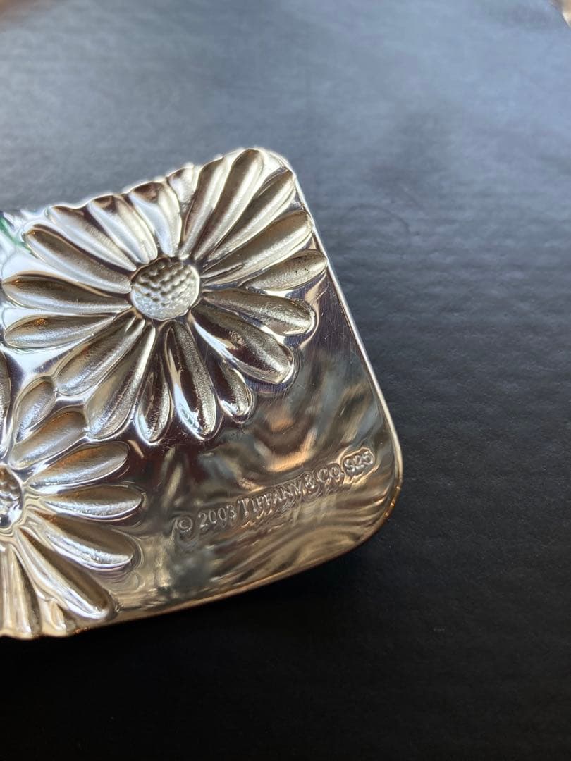 ビンテージ ティファニー デイジーカフ 2003年製　フラワーバングル