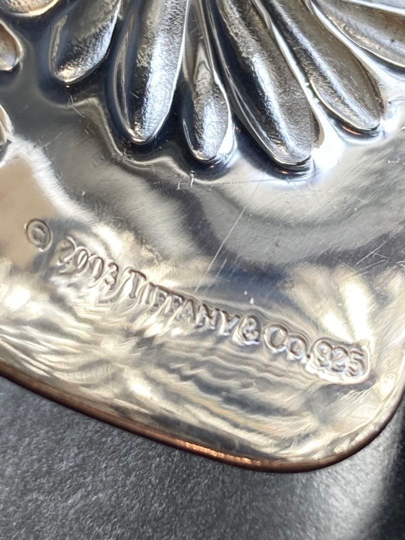 ビンテージ ティファニー デイジーカフ 2003年製　フラワーバングル