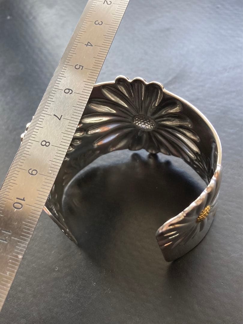 ビンテージ ティファニー デイジーカフ 2003年製　フラワーバングル