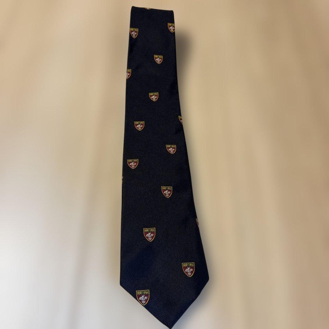 新品未使用　ポロ ラルフローレン ネクタイ シルク クラブ タイ ネイビー