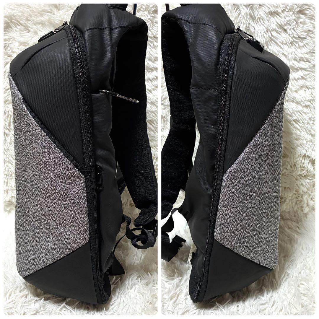 防犯【極美品✨】コリン デザイン クリックパックプロ フル バックパック グレー