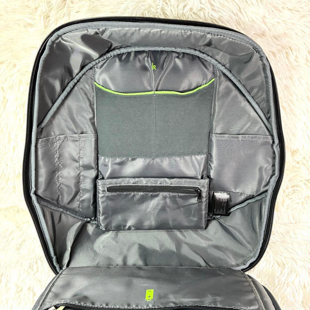 防犯【極美品✨】コリン デザイン クリックパックプロ フル バックパック グレー