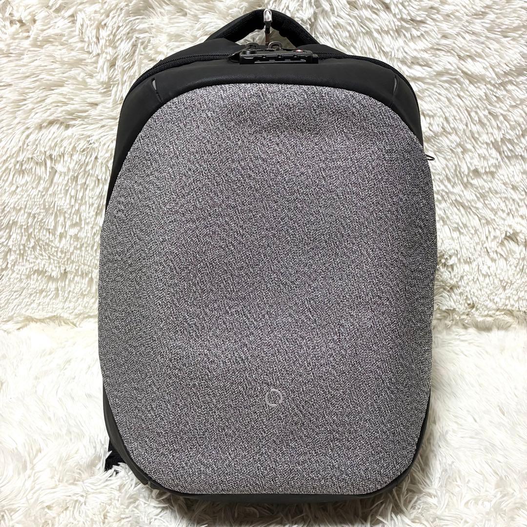 防犯【極美品✨】コリン デザイン クリックパックプロ フル バックパック グレー