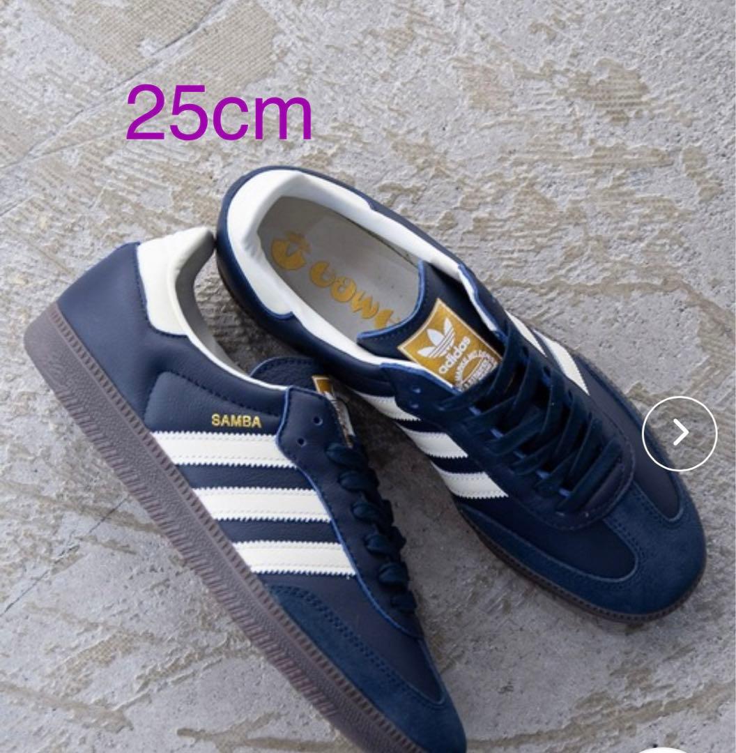 adidas Samba OG ネイビー 25cm