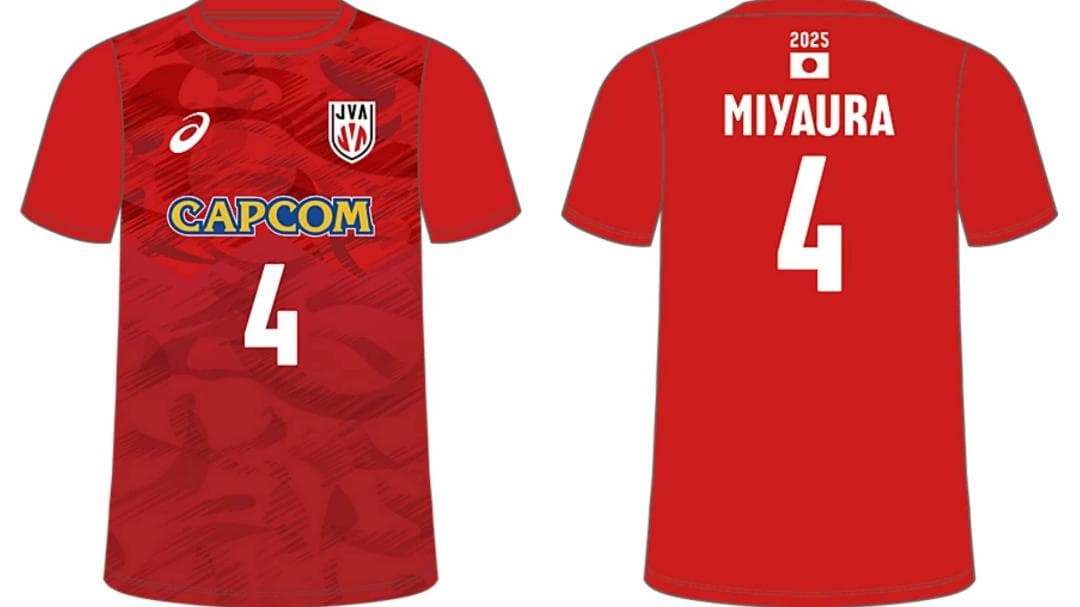 2025年 バレーボール男子日本代表 応援Tシャツ 宮浦健人 L ②