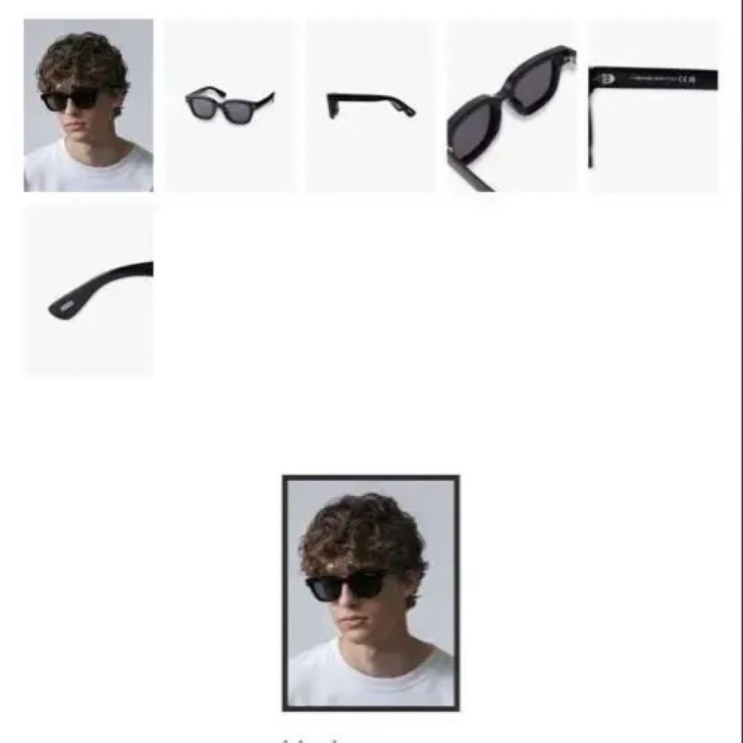 TOM FORD ロンハーマン　サングラス FT1274-D ブラック