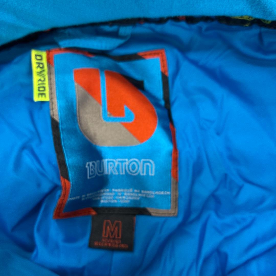 BURTON 子ども用スキーウェア イエロー/ブルー 上下セット