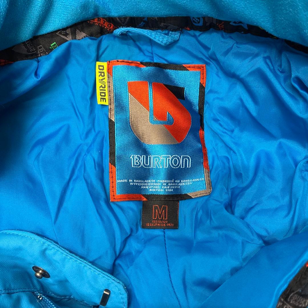 BURTON 子ども用スキーウェア イエロー/ブルー 上下セット