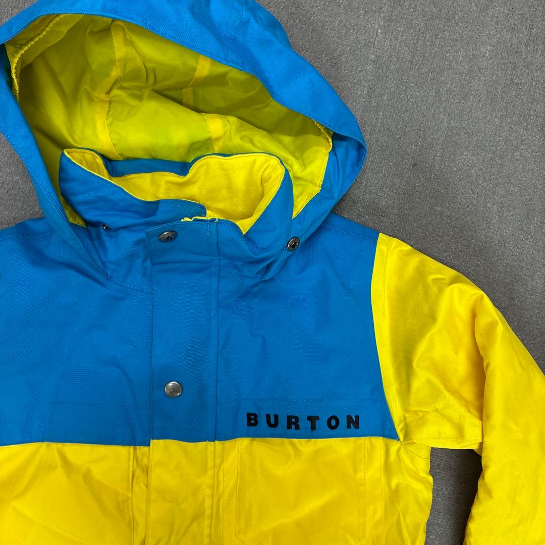 BURTON 子ども用スキーウェア イエロー/ブルー 上下セット