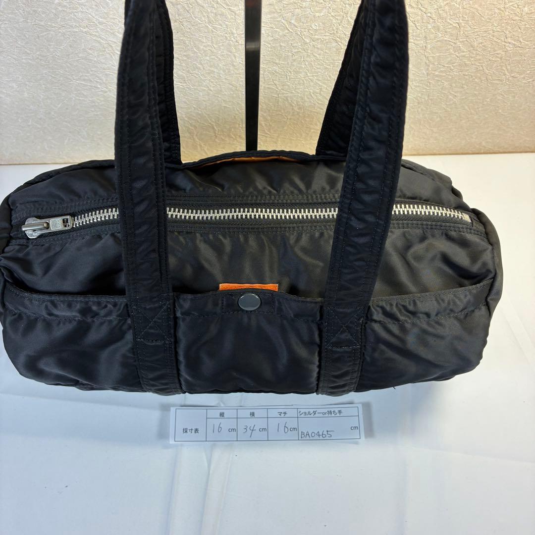 [極美品] PORTER タンカー ドラムバッグ ミニボストン L
