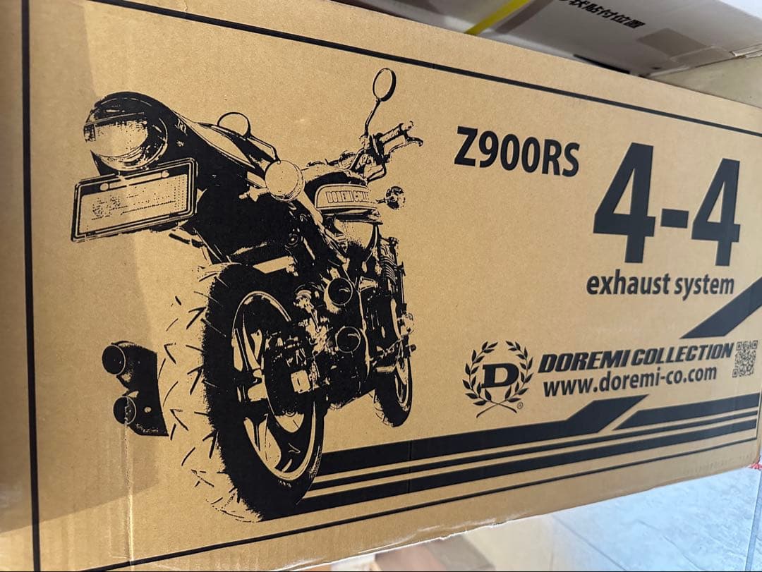 ドレミコレクション フルエキゾースト Z900RS 車検対応 4本出し