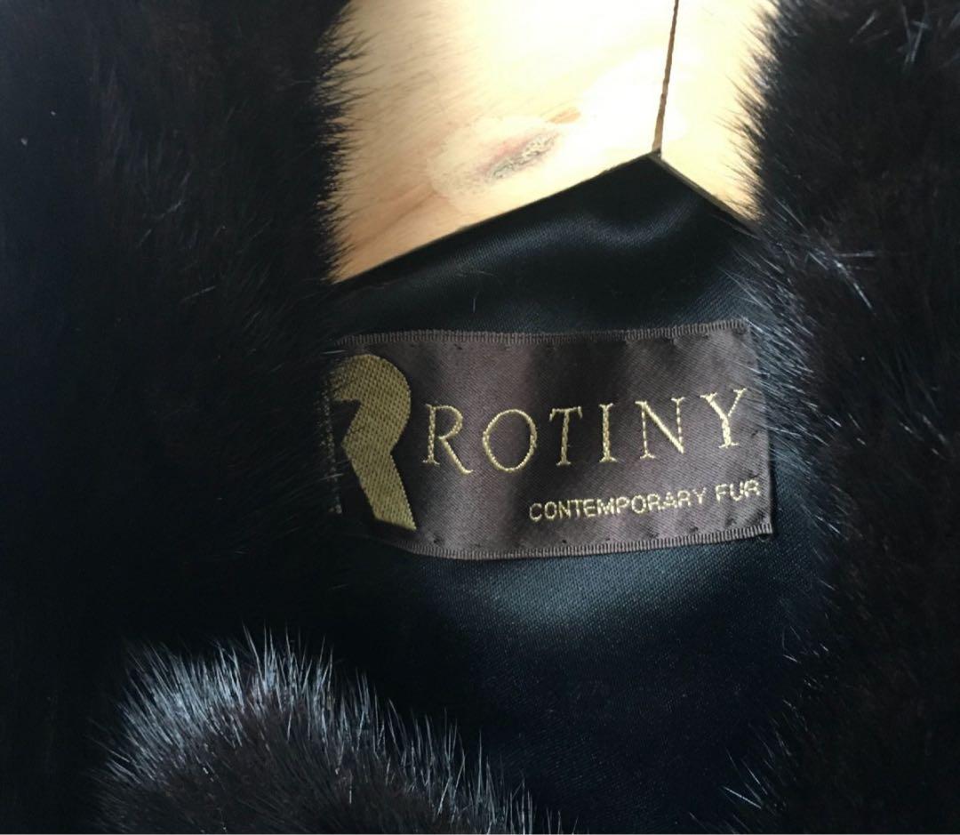 美品 ROTINY ロティニー　ミンク ミンクファー　コート